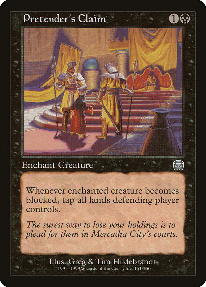 Pretender's Claim [Mercadian Masques] - Devastation Store | Devastation Store