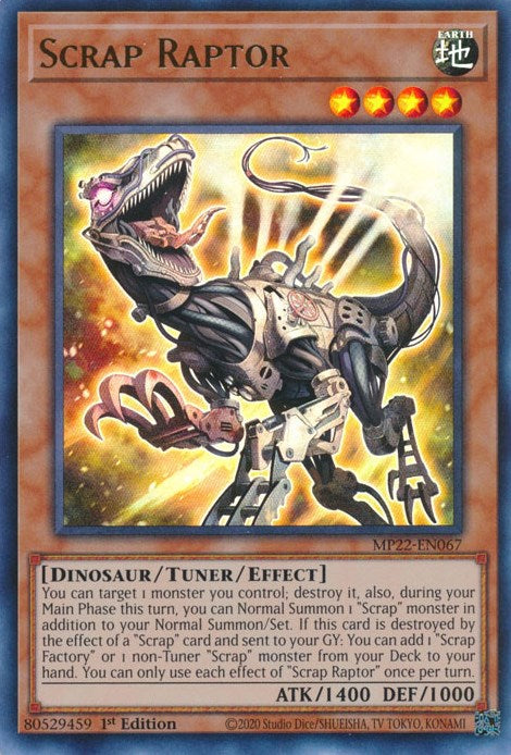 Scrap Raptor [MP22-EN067] Ultra Rare | Devastation Store