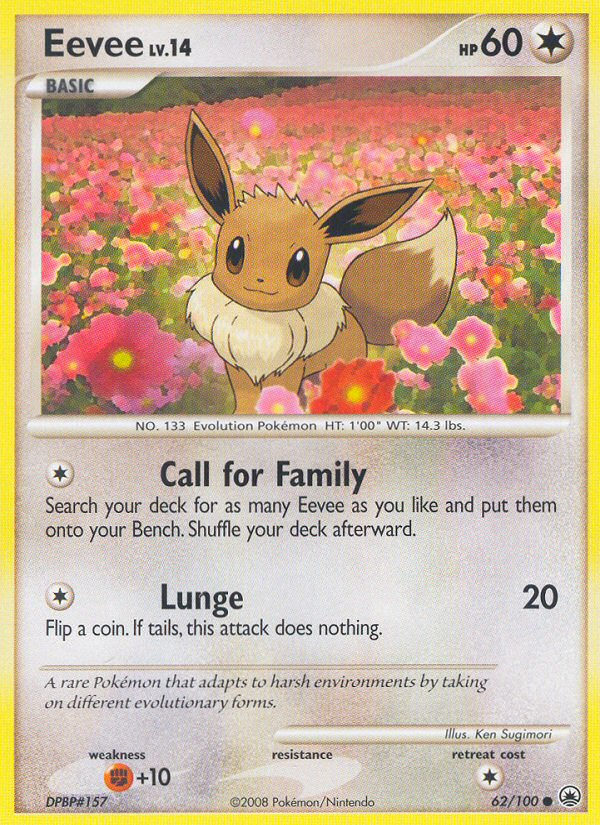 Eevee (62/100) [Diamond & Pearl: Majestic Dawn] | Devastation Store