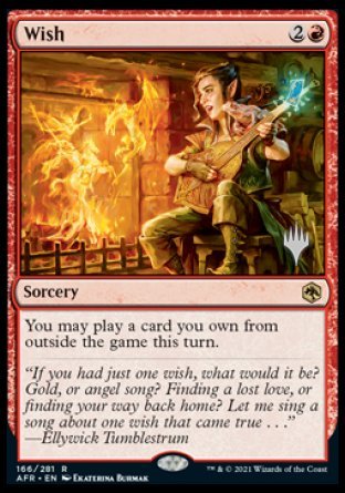 Wish (Promo Pack) [Dungeons & Dragons: Adventures in the Forgotten Realms Promos] | Devastation Store