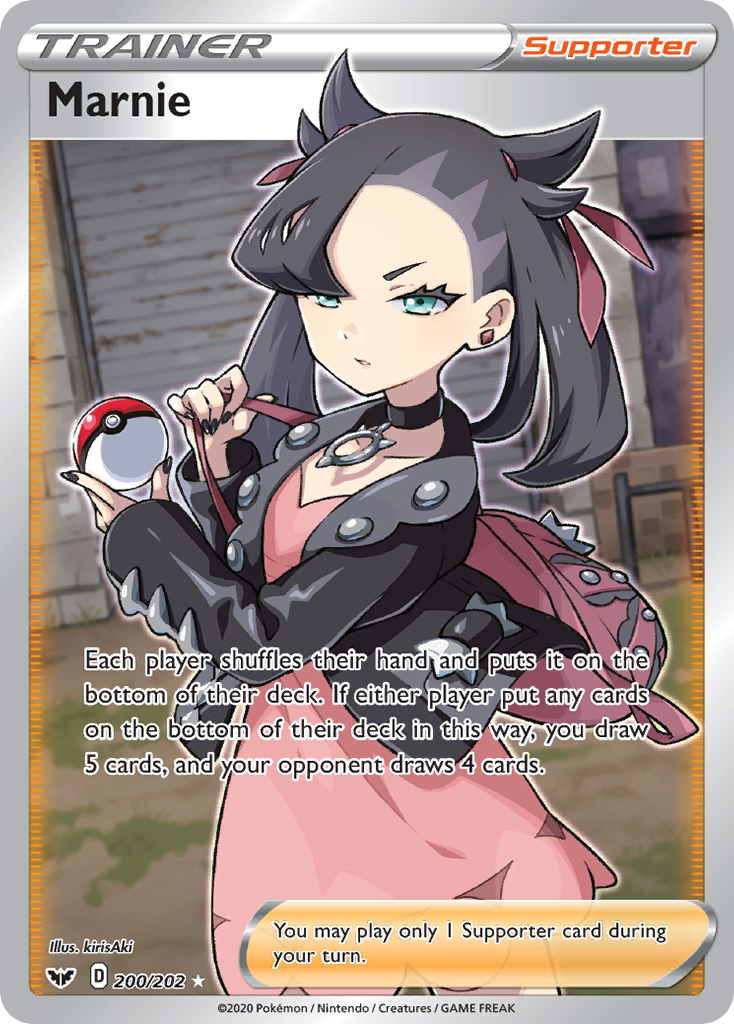 Marnie (200/202) [Sword & Shield: Base Set] | Devastation Store