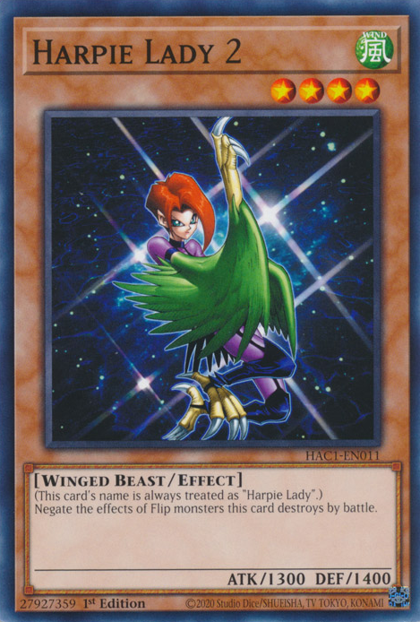 Harpie Lady 2 [HAC1-EN011] Common | Devastation Store