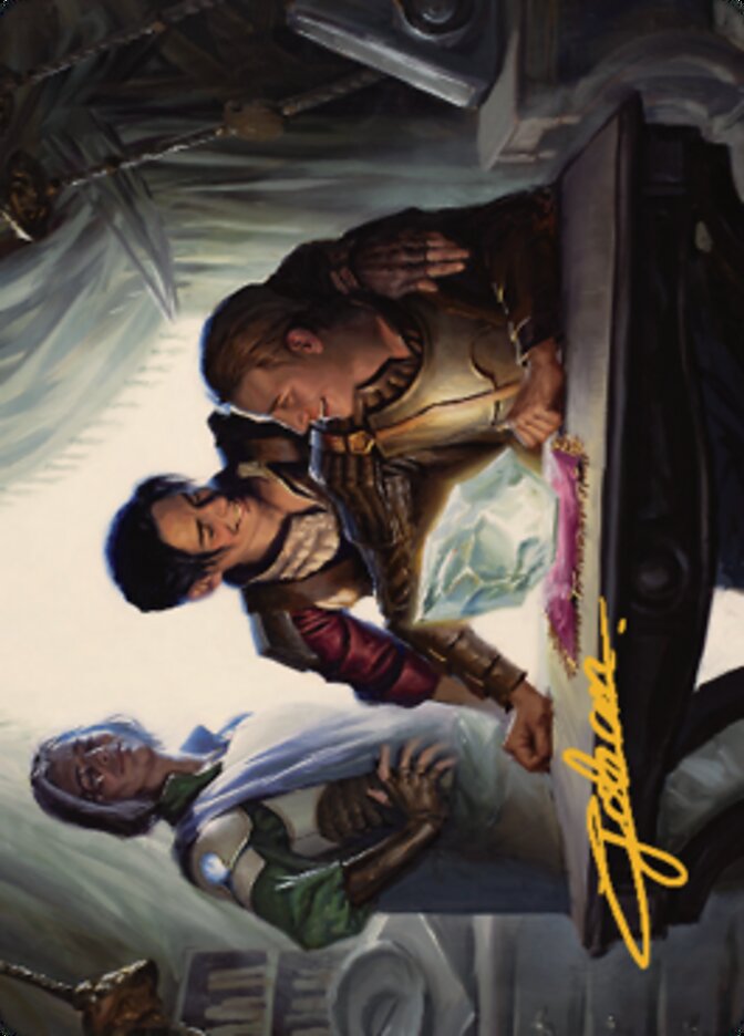 Tocasia's Welcome Art Card (Gold-Stamped Signature) [The Brothers' War Art Series] | Devastation Store