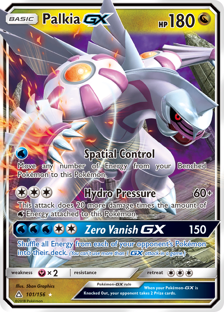 Palkia GX (101/156) [Sun & Moon: Ultra Prism] | Devastation Store