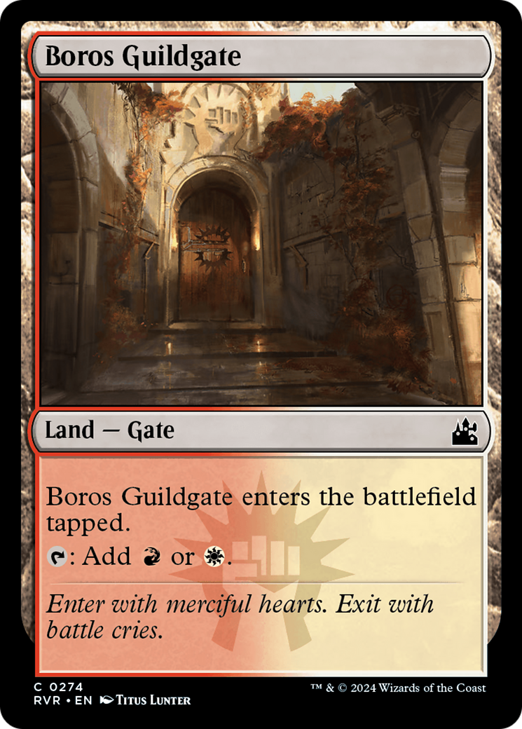 Boros Guildgate [Ravnica Remastered] | Devastation Store