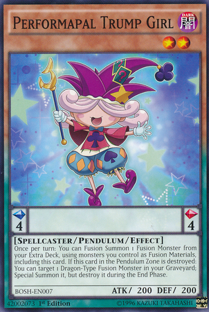 Performapal Trump Girl [BOSH-EN007] Common | Devastation Store