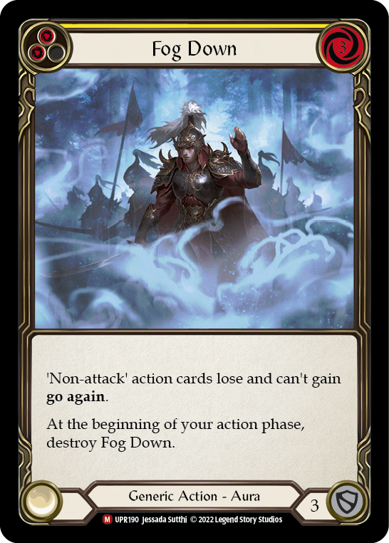 Fog Down [UPR190] (Uprising)  Rainbow Foil | Devastation Store