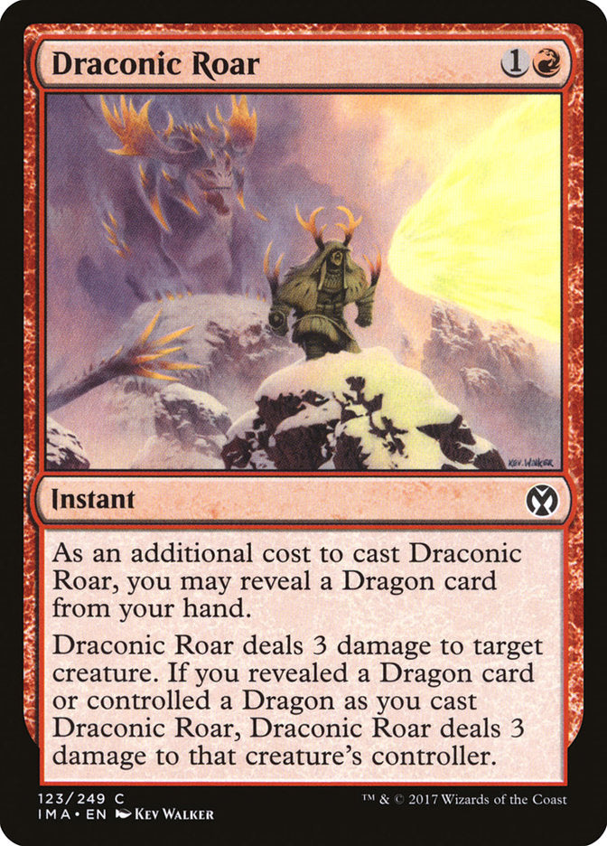 Draconic Roar [Iconic Masters] - Devastation Store | Devastation Store