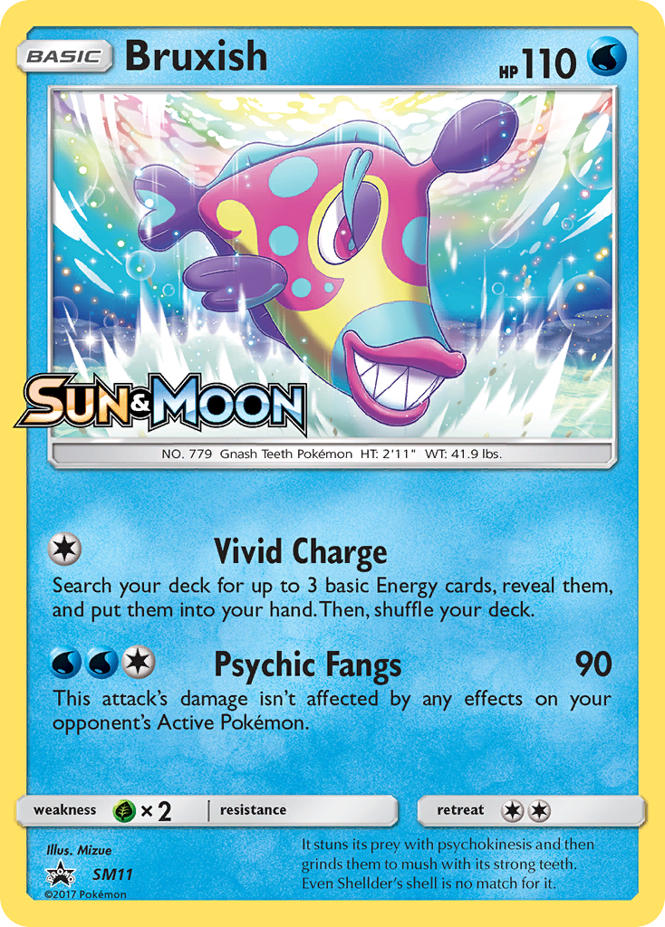 Bruxish (SM11) [Sun & Moon: Black Star Promos] | Devastation Store