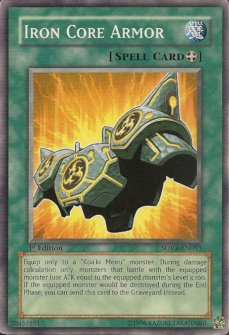 Iron Core Armor [SOVR-EN053] Common | Devastation Store