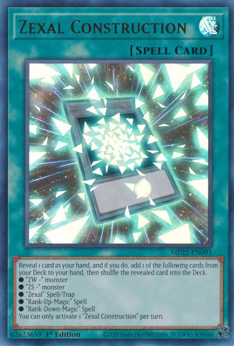 Zexal Construction [MP22-EN091] Ultra Rare | Devastation Store