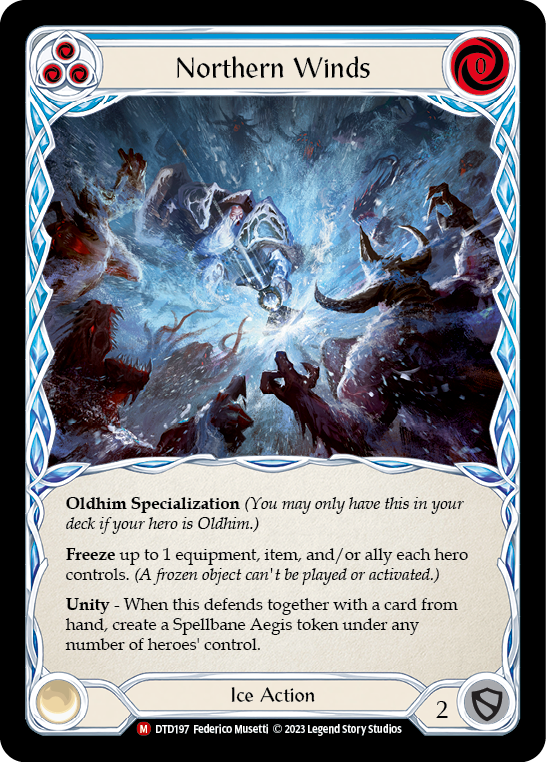 Northern Winds [DTD197] (Dusk Till Dawn)  Rainbow Foil | Devastation Store