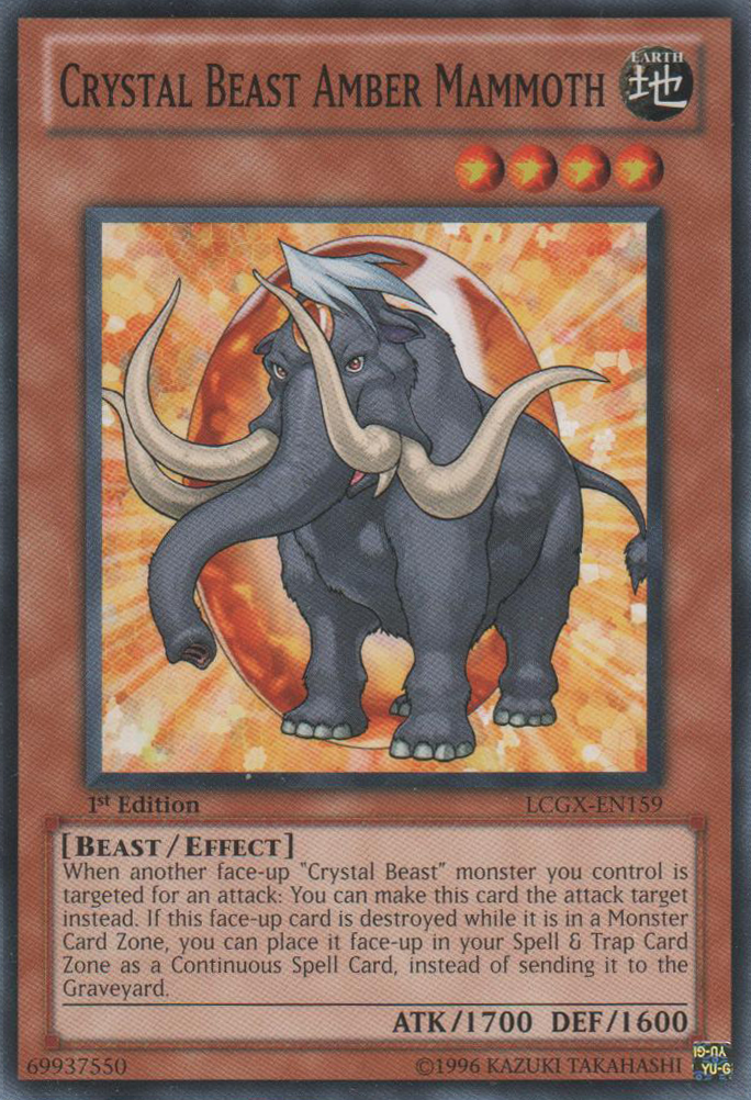 Crystal Beast Amber Mammoth [LCGX-EN159] Common | Devastation Store