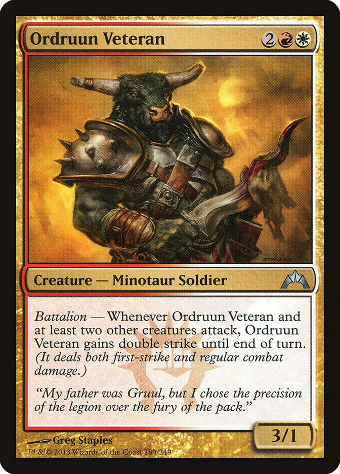 Ordruun Veteran [Gatecrash] - Devastation Store | Devastation Store