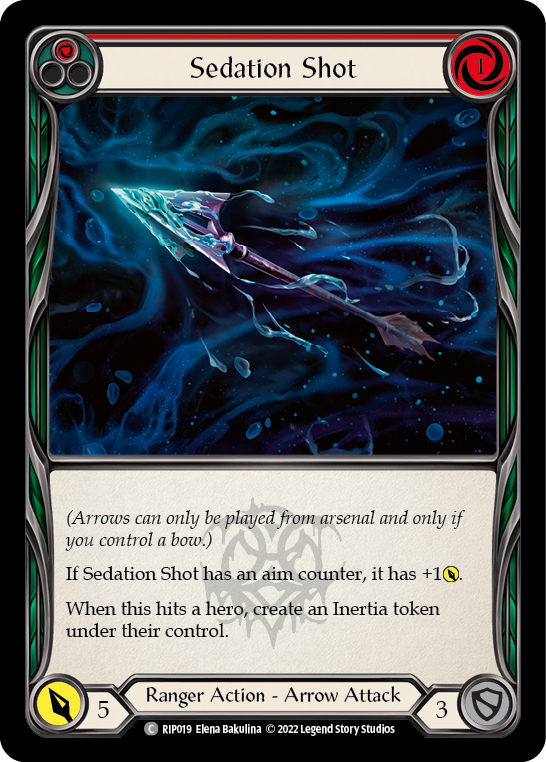 Sedation Shot (Red) [RIP019] (Outsiders Riptide Blitz Deck) | Devastation Store