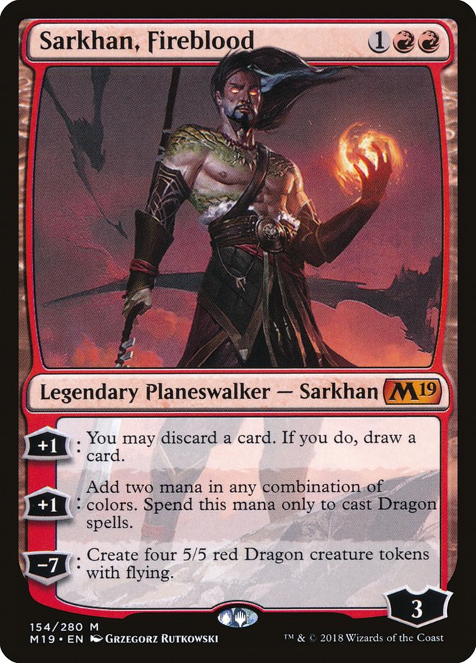 Sarkhan, Fireblood [Core Set 2019] - Devastation Store | Devastation Store