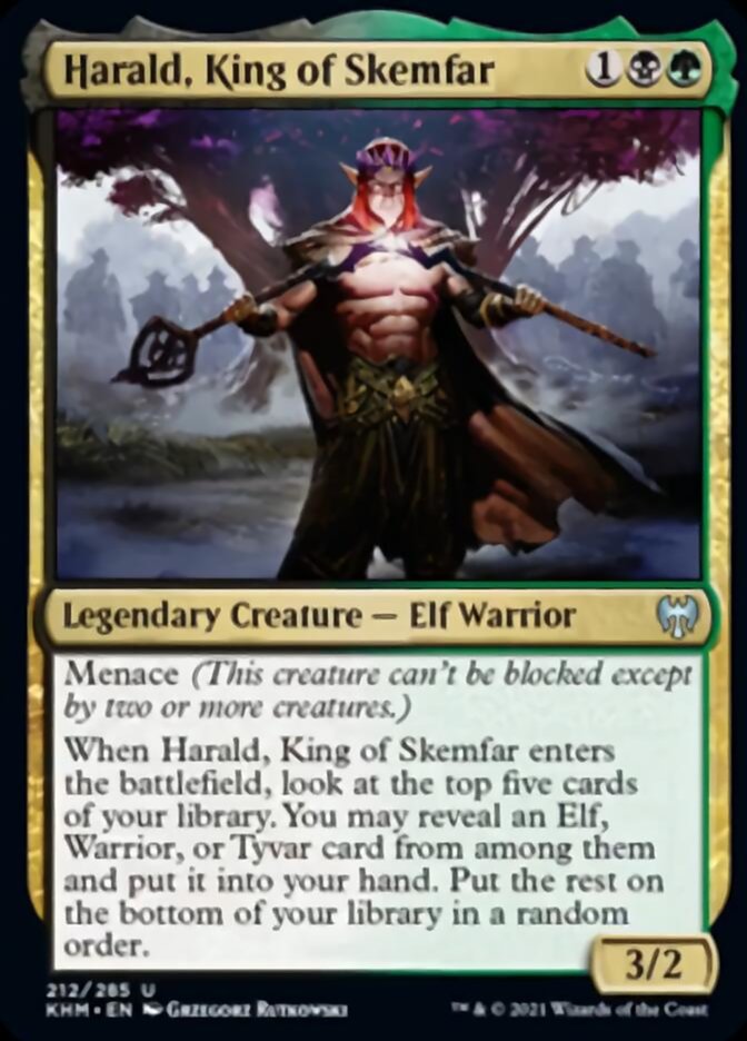 Harald, King of Skemfar [Kaldheim] | Devastation Store
