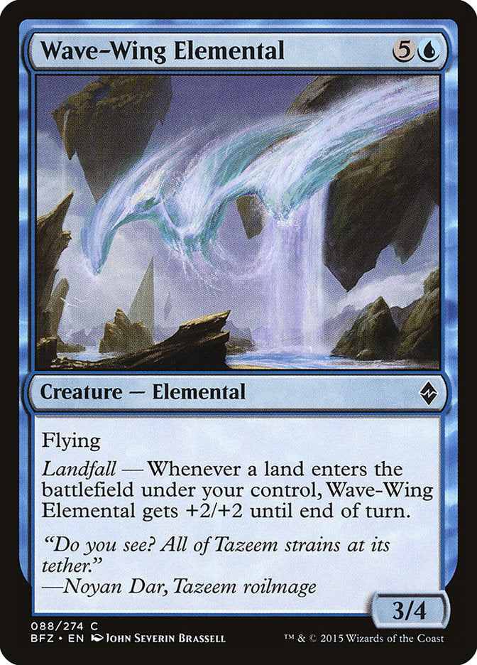 Wave-Wing Elemental [Battle for Zendikar] - Devastation Store | Devastation Store