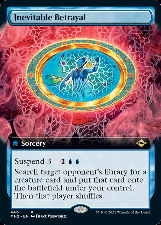 Inevitable Betrayal (Extended Art) [Modern Horizons 2] | Devastation Store