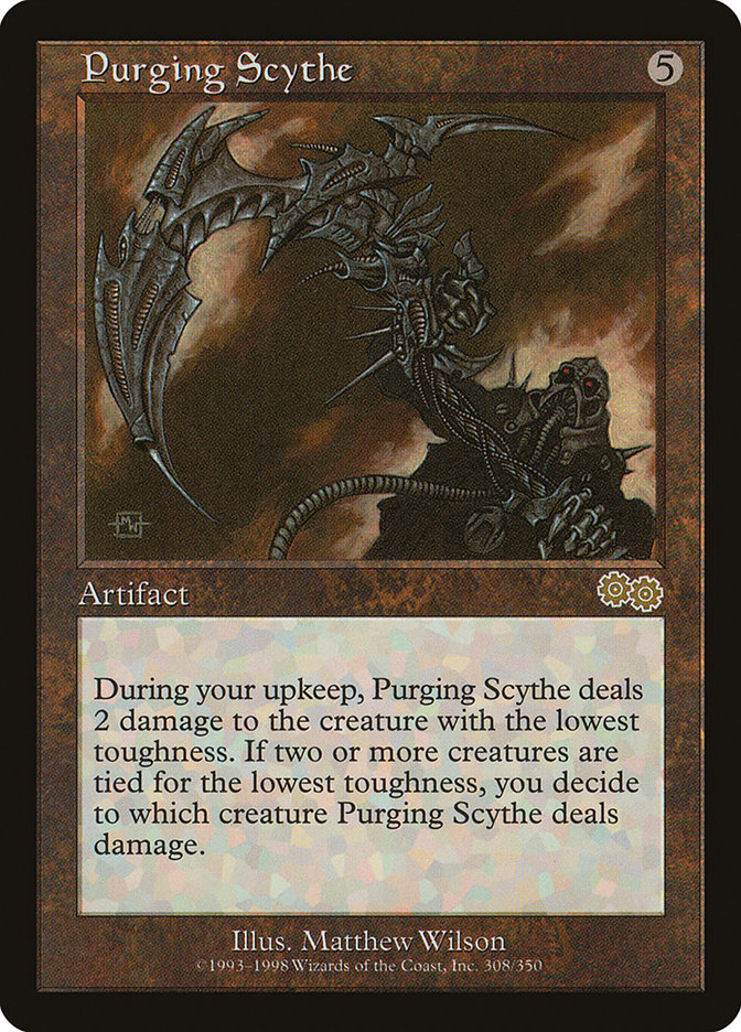 Purging Scythe [Urza's Saga] - Devastation Store | Devastation Store