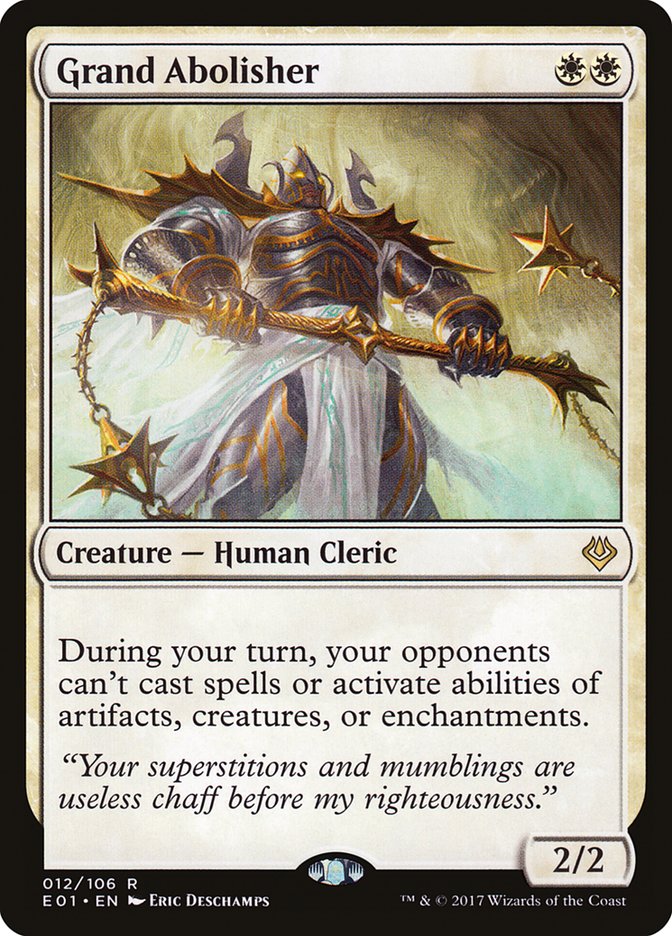 Grand Abolisher [Archenemy: Nicol Bolas] | Devastation Store