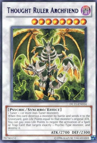 Thought Ruler Archfiend (Purple) [DL11-EN014] Rare | Devastation Store
