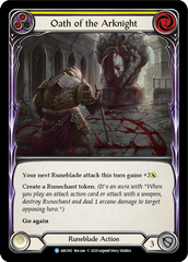 Oath of the Arknight (Yellow) [ARC092] Unlimited Edition Rainbow Foil - Devastation Store | Devastation Store