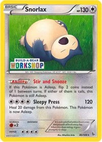 Snorlax (80/106) (Build-a-Bear Workshop Exclusive) [XY: Flashfire] | Devastation Store