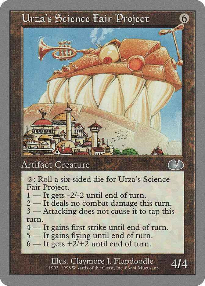 Urza's Science Fair Project [Unglued] - Devastation Store | Devastation Store