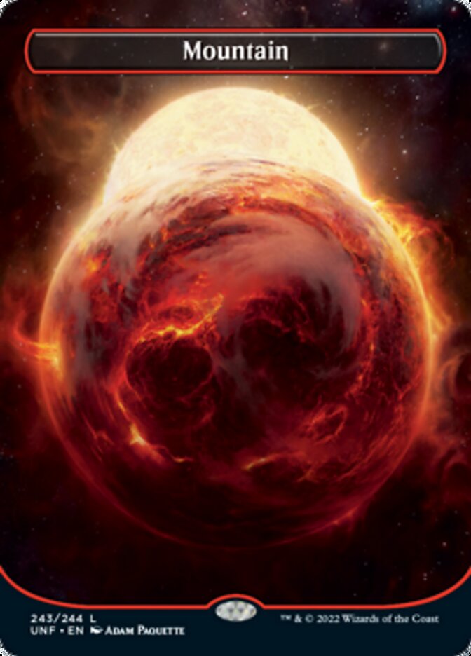 Mountain (243) (Orbital Space-ic Land) [Unfinity] | Devastation Store