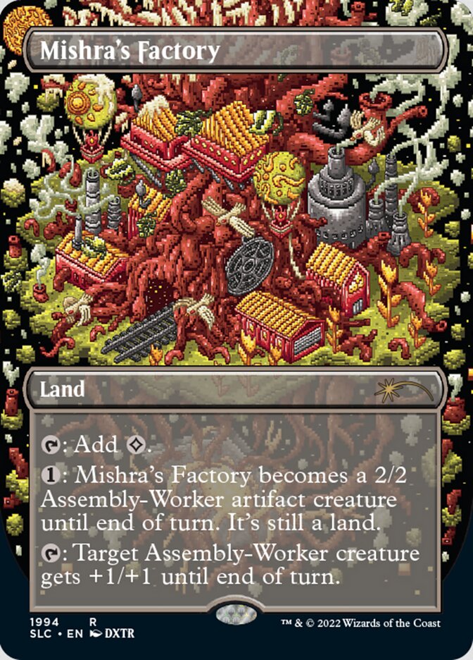 Mishra's Factory (Borderless) [Secret Lair 30th Anniversary Countdown Kit] | Devastation Store