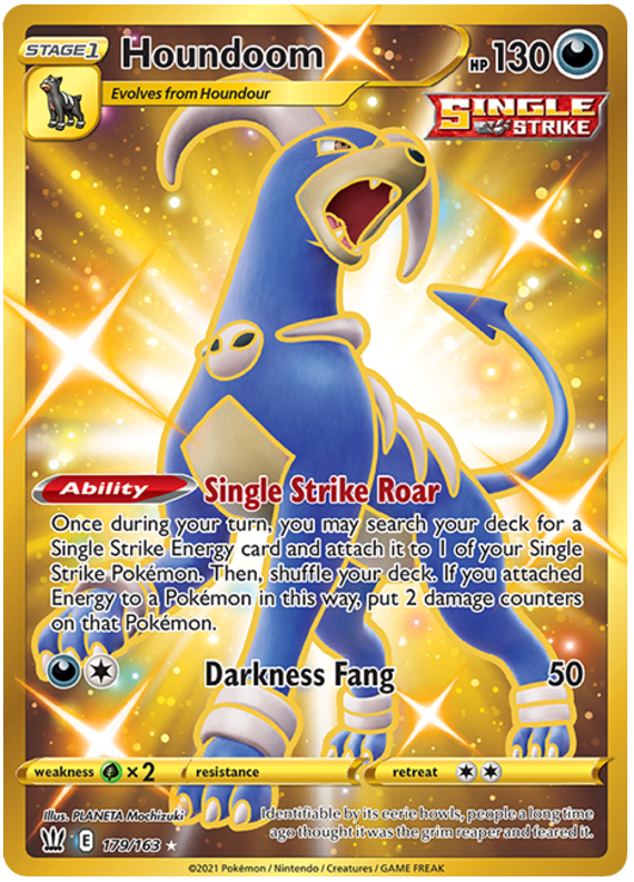 Houndoom (179/163) [Sword & Shield: Battle Styles] | Devastation Store