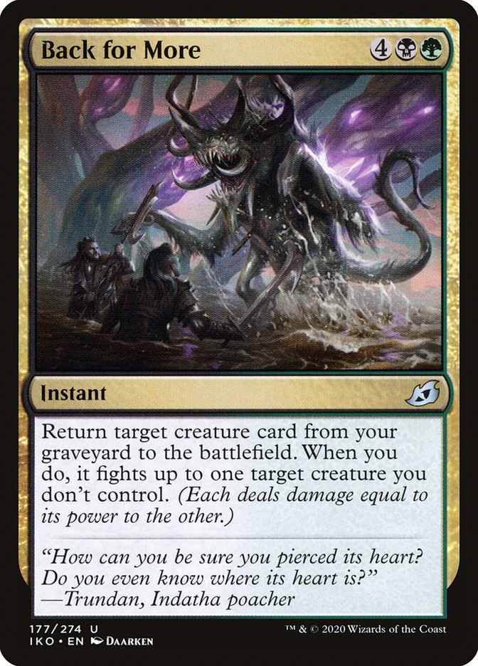 Back for More [Ikoria: Lair of Behemoths] | Devastation Store