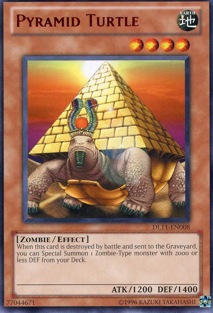 Pyramid Turtle (Red) [DL11-EN008] Rare | Devastation Store
