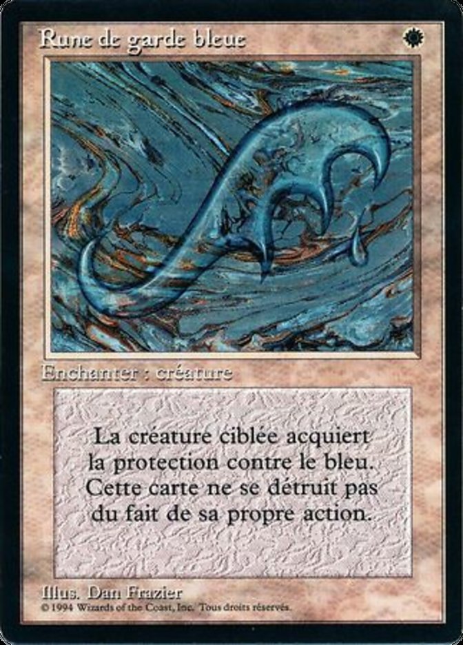 Blue Ward [Foreign Black Border] | Devastation Store