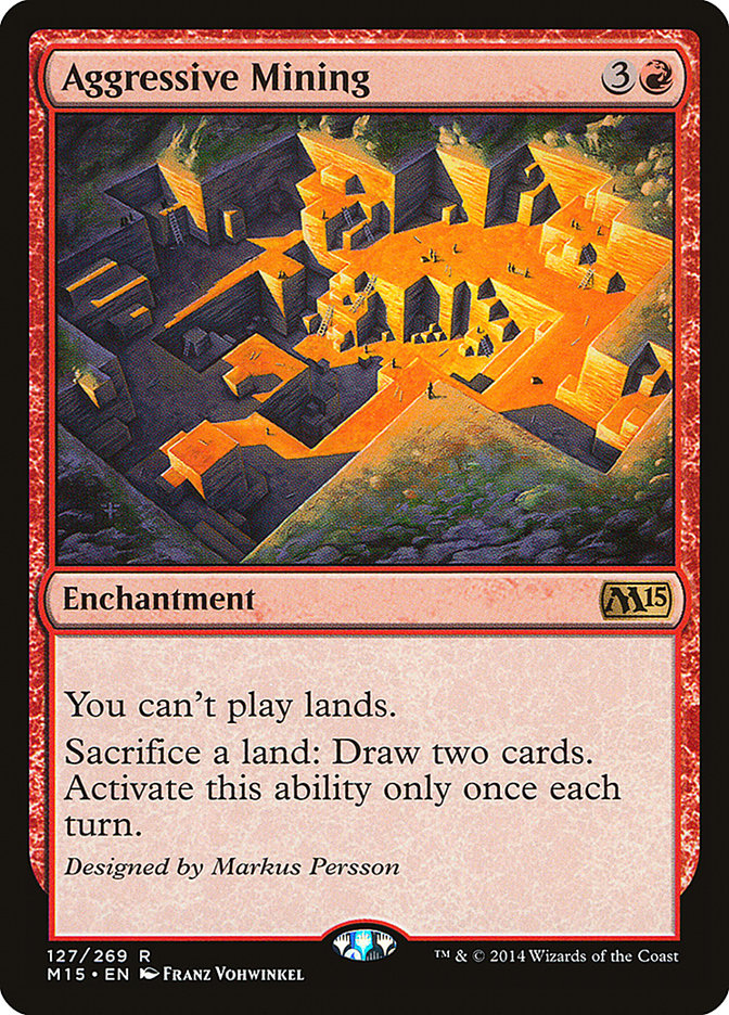 Aggressive Mining [Magic 2015] | Devastation Store