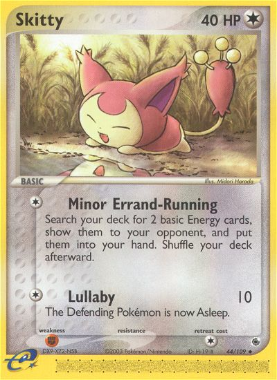 Skitty (44/109) [EX: Ruby & Sapphire] | Devastation Store