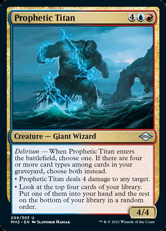 Prophetic Titan [Modern Horizons 2] | Devastation Store