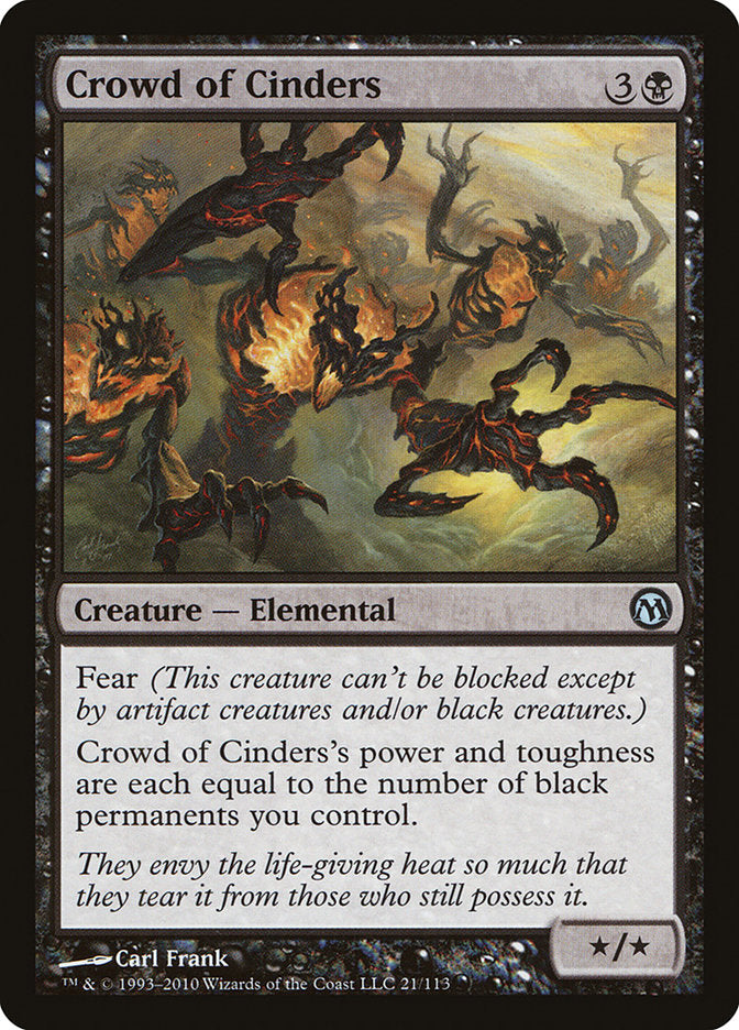 Crowd of Cinders [Duels of the Planeswalkers] | Devastation Store