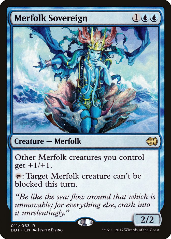 Merfolk Sovereign [Duel Decks: Merfolk vs. Goblins] | Devastation Store