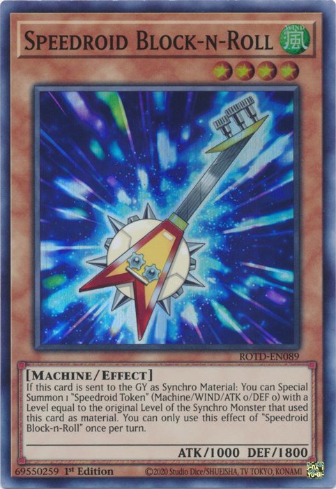 Speedroid Block-n-Roll [ROTD-EN089] Super Rare | Devastation Store