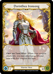 Dawnblade // Dorinthea Ironsong [WTR115 // WTR113] (Welcome to Rathe)  1st Edition Normal | Devastation Store