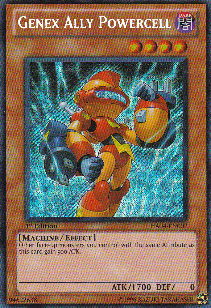 Genex Ally Powercell [HA04-EN002] Secret Rare | Devastation Store