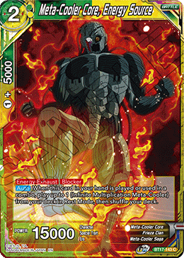 Meta-Cooler Core, Energy Source (BT17-143) [Ultimate Squad] | Devastation Store