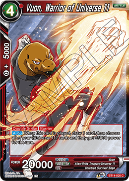 Vuon, Warrior of Universe 11 (BT14-020) [Cross Spirits] | Devastation Store