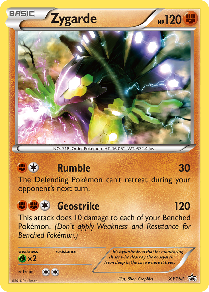 Zygarde (XY152) [XY: Black Star Promos] | Devastation Store