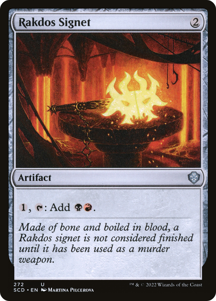 Rakdos Signet [Starter Commander Decks] | Devastation Store