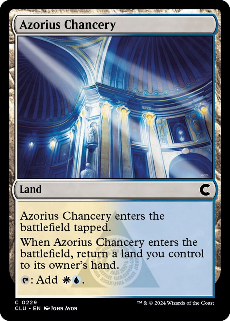 Azorius Chancery [Ravnica: Clue Edition] | Devastation Store