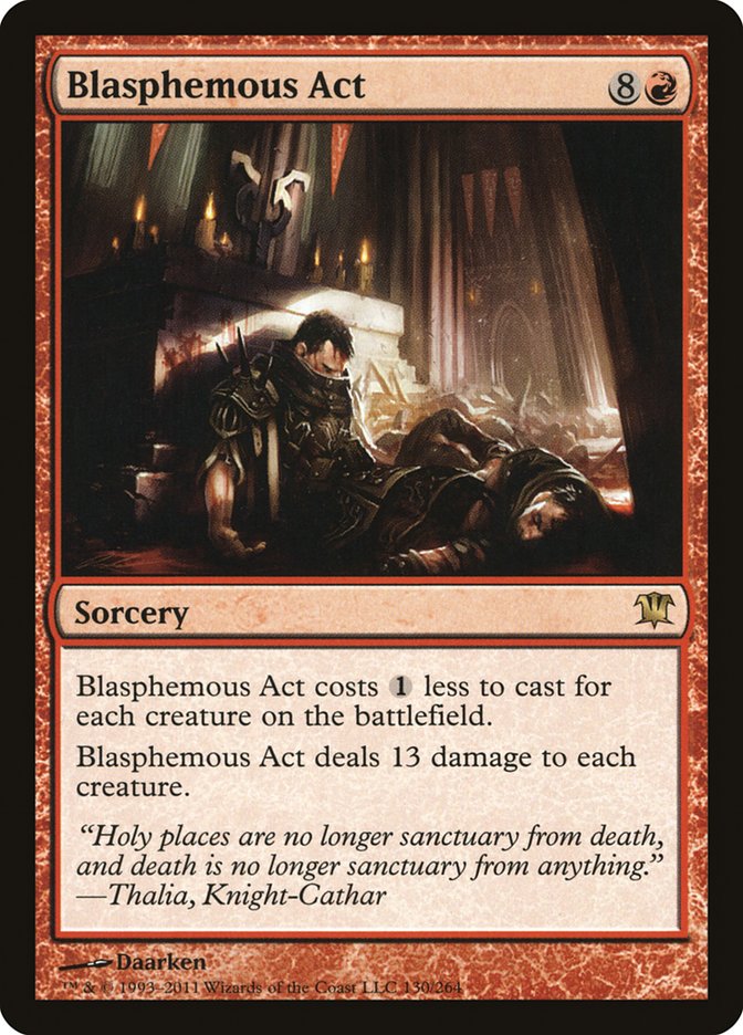Blasphemous Act [Innistrad] - Devastation Store | Devastation Store