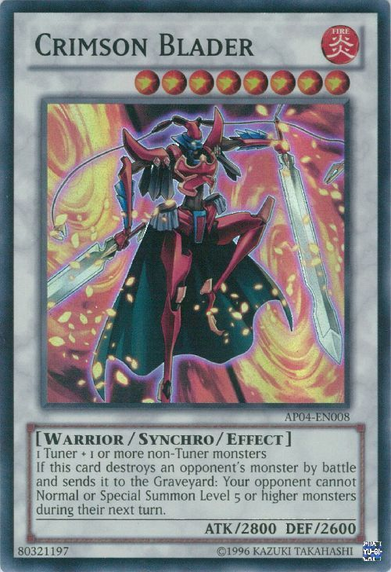 Crimson Blader [AP04-EN008] Super Rare | Devastation Store